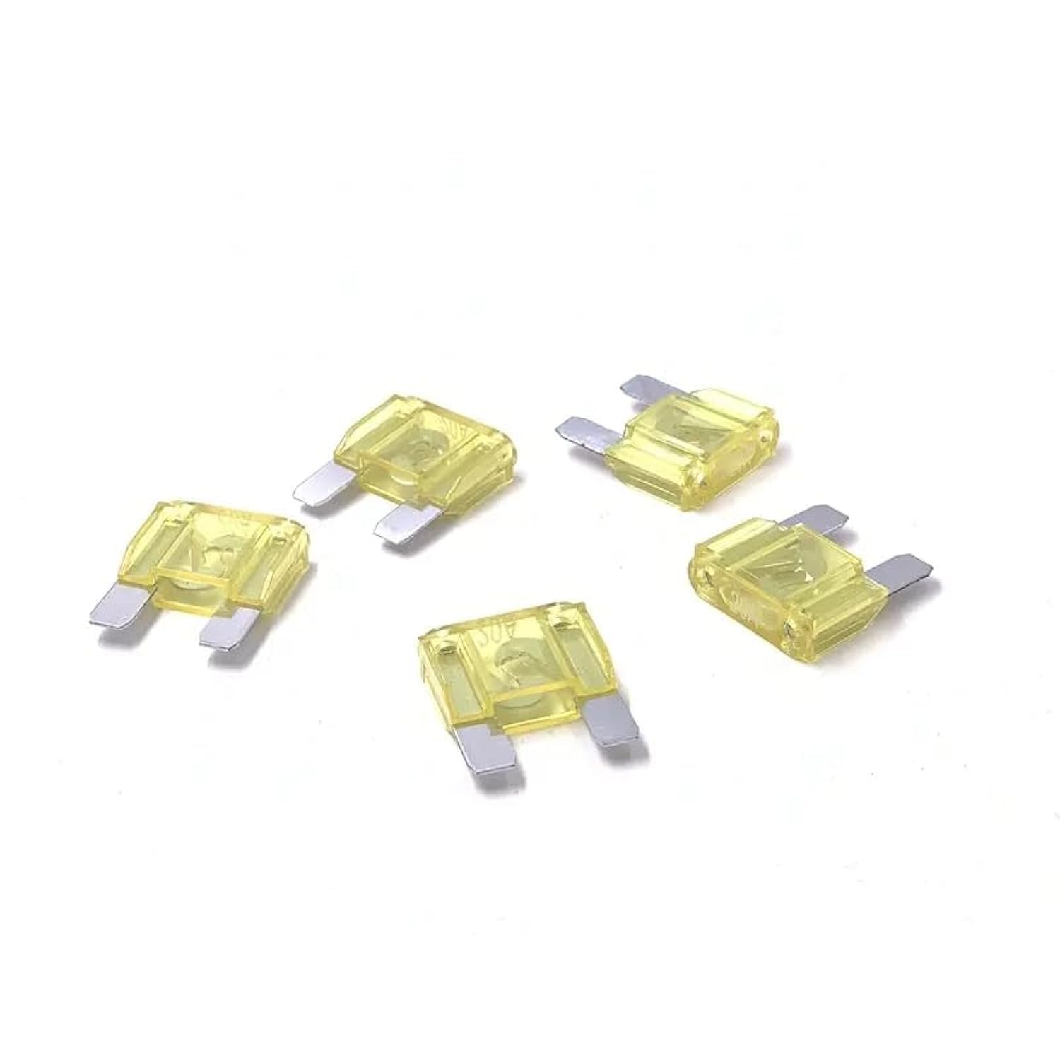 Large Blade Style Maxi Fuse for Car RV Boat Auto 20 Amp - Pack of 5 pcs