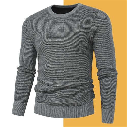Men Casual Slim Fit Knitted Sweater Pullover Top Lightweight Jumper for Autumn Winter Daily Streetwear Look2
