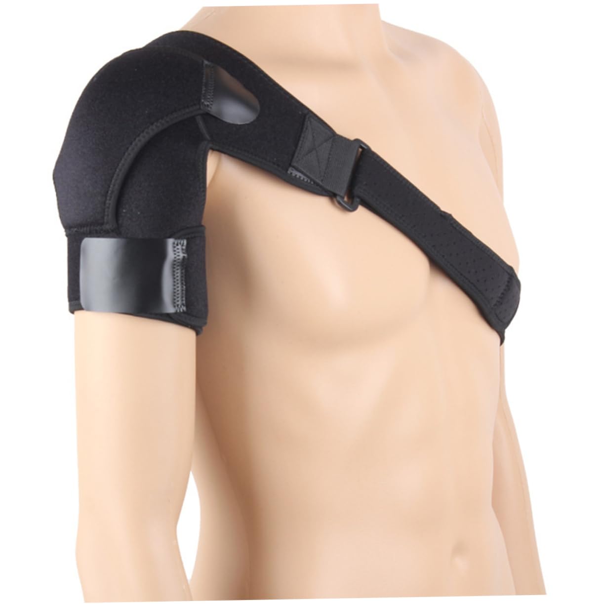 FOYTOKI Shoulder Belt Single Shoulderpad Comfortable Sturdy Sponge Shoulder Pad for Fitness Protection