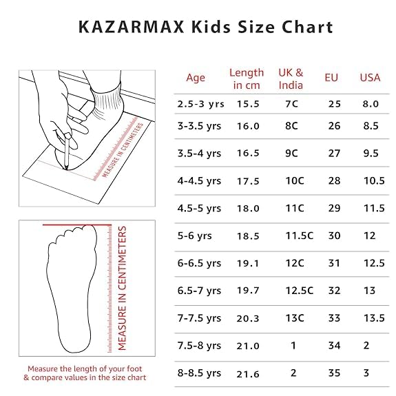 Image of KazarMax Kids Boys and Girls Lightweight | Comfort | Easy Slip-On | Breathable | Printed Sandal