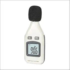 Medidor de ruído Medidores de nível de som digital Decibelimetro 30-130 DBA Decibels NoiseMete Decibel de ruído Testador GM1351