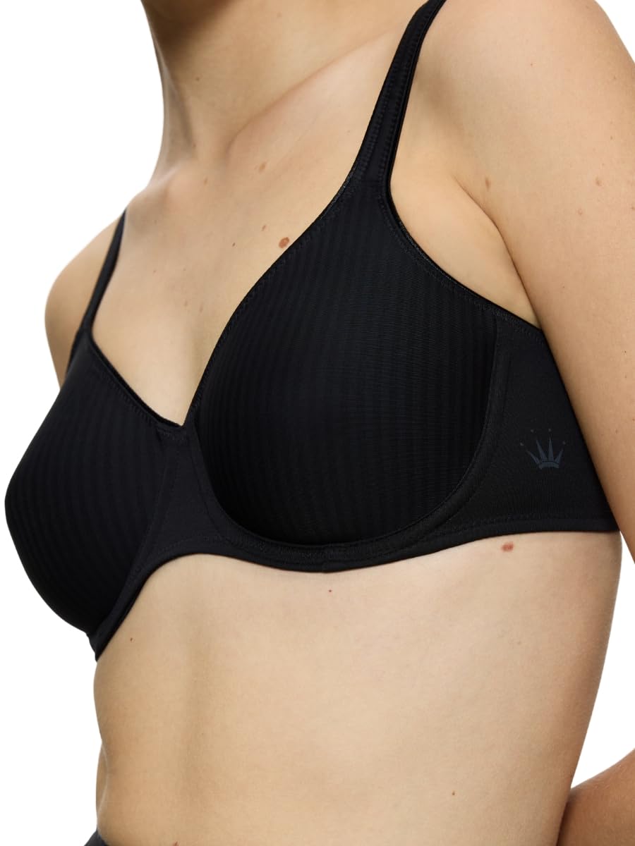 Triumph Damski nowoczesny biustonosz z fiszbinami Soft+Cotton W