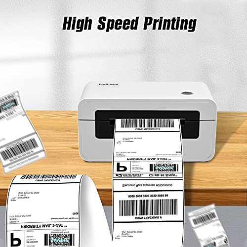 Shipping Lable Printer - 4X6 Printer With Lables 100 Pcs Direct Thermal Label Printing For Shipment Package, High Speed Usb Shipping Label Maker For Ups, Fedex, Etsy, Ebay, Amazon Barcode Printing #TOP2