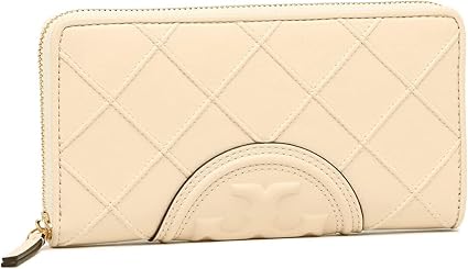 美品♡ToryBurchトリーバーチ長財布 ホワイト白レザーロゴ ウォレット