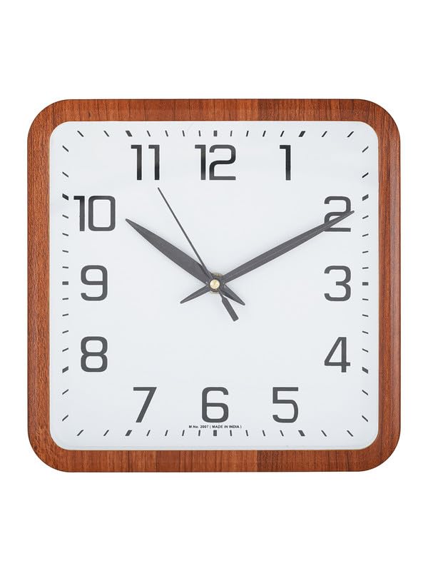 See full amazon price history chart for VICTOR Elegant Square Plastic Case Analog Wall Clock for Home Living Room Decoration Office Gifts (Size: 24 x 5 x 24 CM | Color: Rosewood | Weight: 278 grm) VICTOR Elegant Square Plastic Case Analog Wall Clock for Home Living Room Decoration Office Gifts (Size: 24 x 5 x 24 CM | Color: Rosewood | Weight: 278 grm) (B0CCXVF4HC) Amazon Price History, Amazon Price Tracker