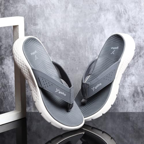 Image of YOHO Snugly 005 Slippers For Men | Cushioned Support | Lightweight Grip | Breathable Comfort | Long-Lasting Build