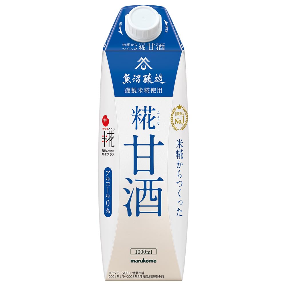 マルコメ プラス糀 米糀甘酒LL 1000ml×6本