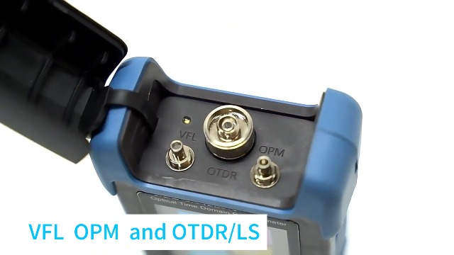 Image of OTDR Optical Fiber Tester Mini-Pro SM 1310 /1550nm with Event Map.Multi-Function Tester OPM,OLS,RJ45,VFL.Test Range 10m-60km Dynamic Range 24db /22db Connector UPC with FC /UPC-FC /APC-SX