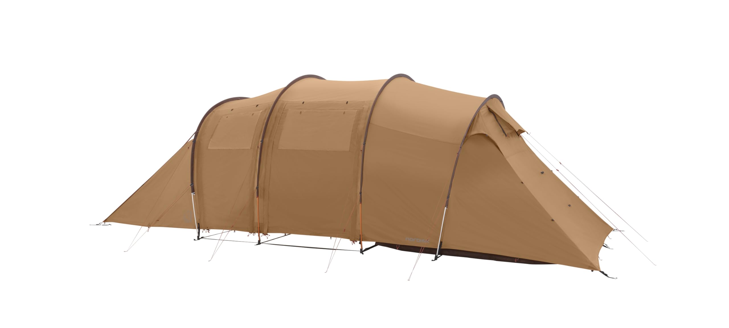 Nordisk Reisa 6 PU Zelt, braun