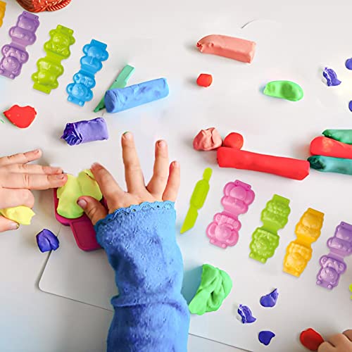 Molding Clay Kit Multifunctional Sculpting Clay Tool,Children's Handicrafts Clay Tools To Improve Children Knowledge Of Color And Shape Recognition #TOP1