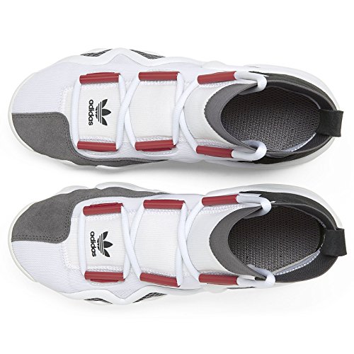 adidas Mens Crazy 8 A/D White/Red-Black Mesh Size 11