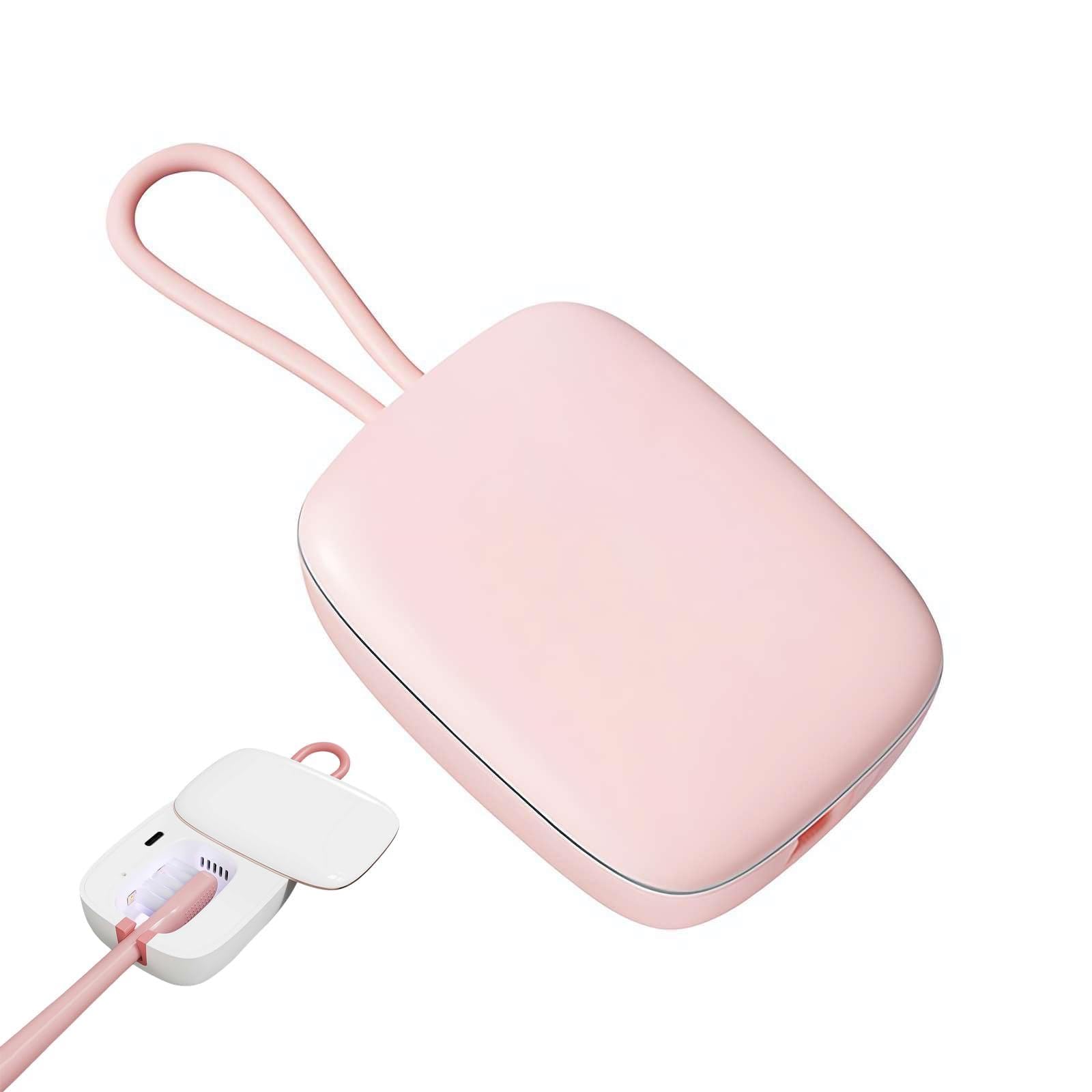 Spazzolino da denti disinfettante UV e con luce UV, sterilizzatore per spazzolino da denti, custodia, spazzolino da denti ricaricabile USB portatile, rosa