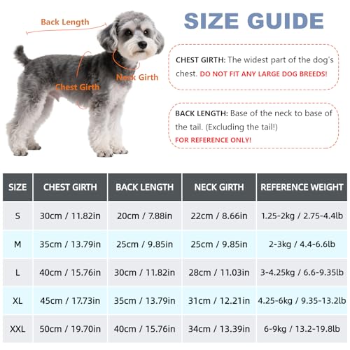 2 Stück Fleece Hundepullover für Kleine Hunde und Katzen, Warme Leichte Welpen Hunde Sweater, Haustier Herbst Winter Pullover Bekleidung (Orange+Blau, S)