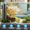 BlueYu Aquarium Filter, Fish Tank Filter 4-in-1 for 15-40 Gallon Tanks, Submersible Internal Filter with Wave-Maker, Oxygenation & Adjustable Air Flow for Freshwater/Saltwater/Turtle Tanks (8W) #1
