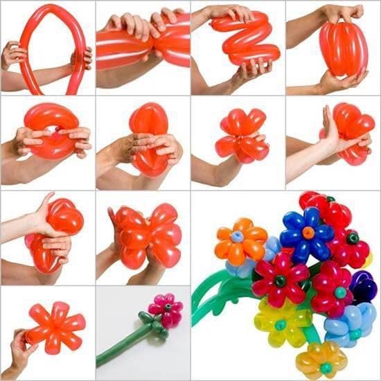 100PCS 260Q Color latex twisting Magic long balloons decoration shopping mall activities, party decoration, parent-child activities. Not easy to damage, shiny and beautiful.（with 1 pcs pump） image 6 of 6 B0C6TB63SL
