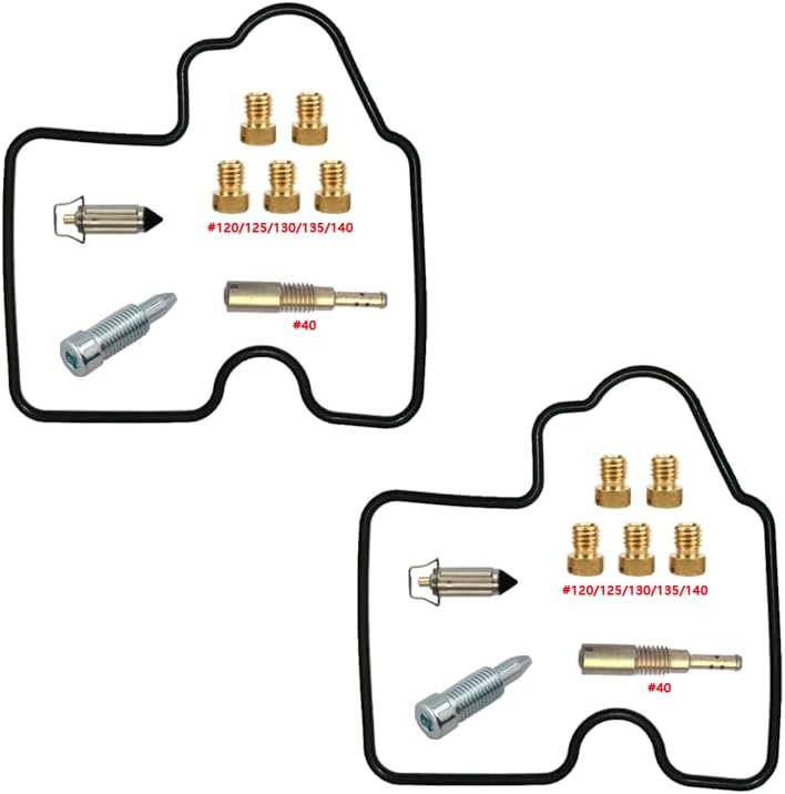 KFX700 V Force KSV700 Prairie 700 4x4 KVF700-A Carburetor Repair Kit 700 QUAD (repair kit,aircut)