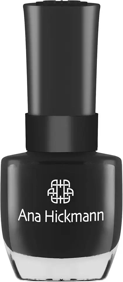 Esmalte Ana Hickmann 9 Ml Coleção Dark - Sombrio, Pigmentação Intensa e Aplicação Suave, Secagem Rápida, Esmalte Escuro Cremoso