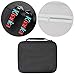 khanka Hard Storage Case Replacement for Brother P-Touch Label Maker PTD600 Labeler/PT- D610BT Business Professional Connected Label Maker, Case Only (Inside White)