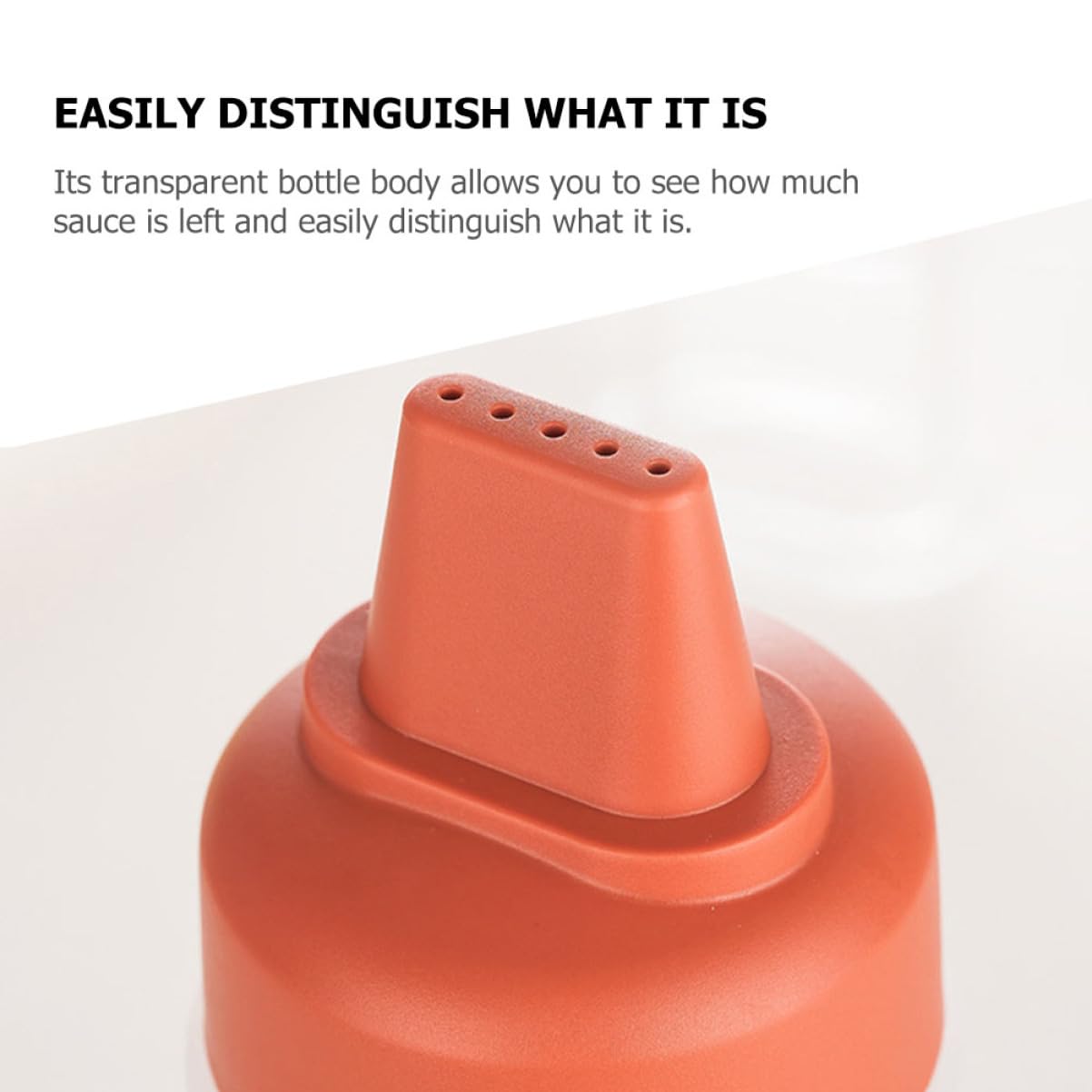 COLLBATH 2pcs Squeeze Bottle Syrup Dispenser Ketchup Bottle Cream Bottle Mini Containers Clear Condiment Bottles Mini Sauce Containers Kitchen Supply Mustard Bottle Jam Dispensers