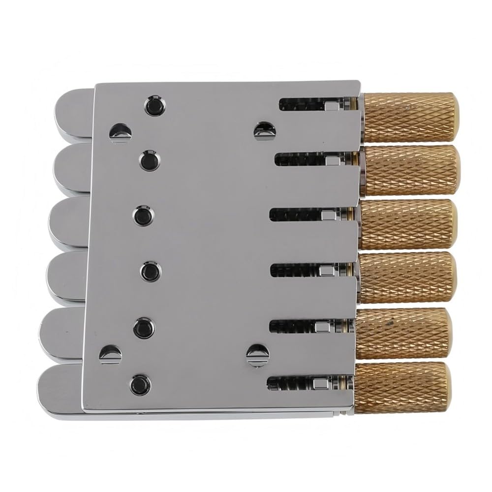 Puentes de Guitarra Sin Cabeza para Guitarra Eléctrica de 6 Cuerdas, Piezas de Guitarra.