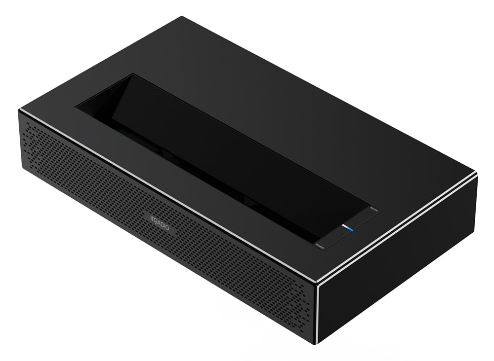 Irradio VDP-IR Laser TV 650HD - Videoproiettore Smart TV da 650 ANSI, Full HD 1080p con supporto 4K e sistema operativo Android 11 OS