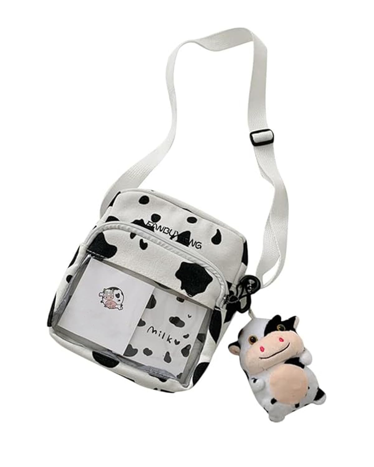 Canvas Sling Bag for Women Stylish, Portable Cross Body Bag for Woman, Cross Body Bag for Woman with Adjustable Shoulder Strap, Cute Print Versatile Girls Phone Bag Crossbody Bag (B0DFGQHSZ2) Amazon Price History, Amazon Price Tracker