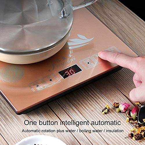Fully Automatic Water Electric Kettle Glass Tea Maker Household Insulation Self priming Pumping Kettle Tea Set (Glass Insulation)