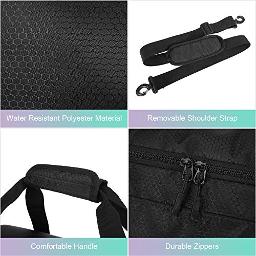 Sucipi Travel Duffel Bag for Men and Women Small Gym Bags with Shoe Compartment and Wet Pocket Lightweight Weekend Bag Water Resistant