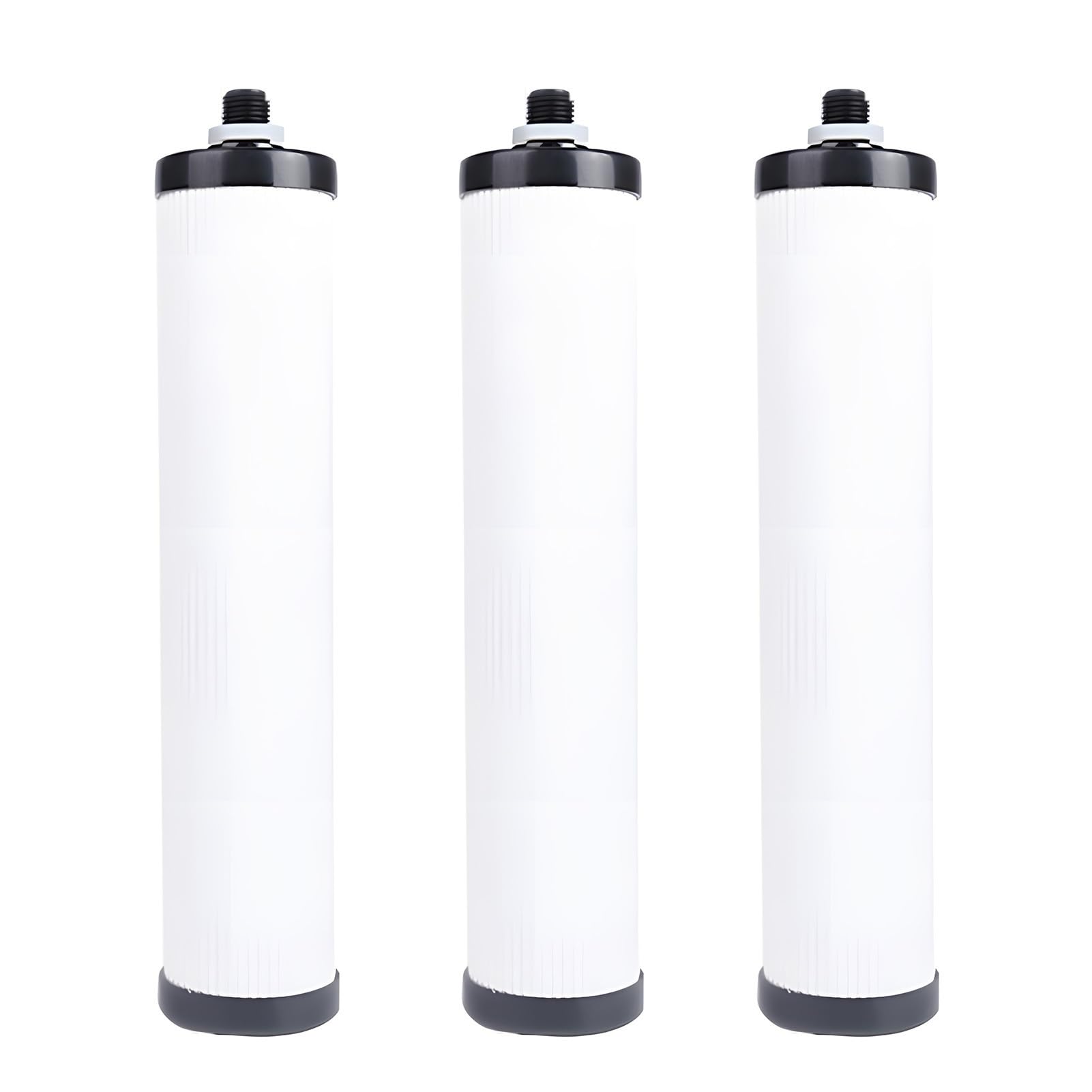 Filtre à charbon actif T33 éliminateur d'odeurs pour osmoseur 10 pouces en lot de 3
