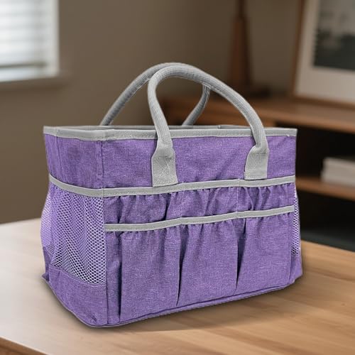 Organisateur de fournitures créatives avec poche de rangement