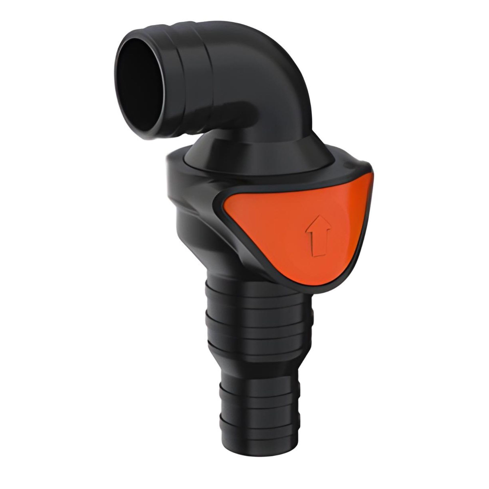 SEAFLO in-Line/ 90° Quick Disconnect Non-Return Check Valve PA6+GF+POM Construction, Anti-Backflow Design, Versatile Applications (Choose Size and Style)