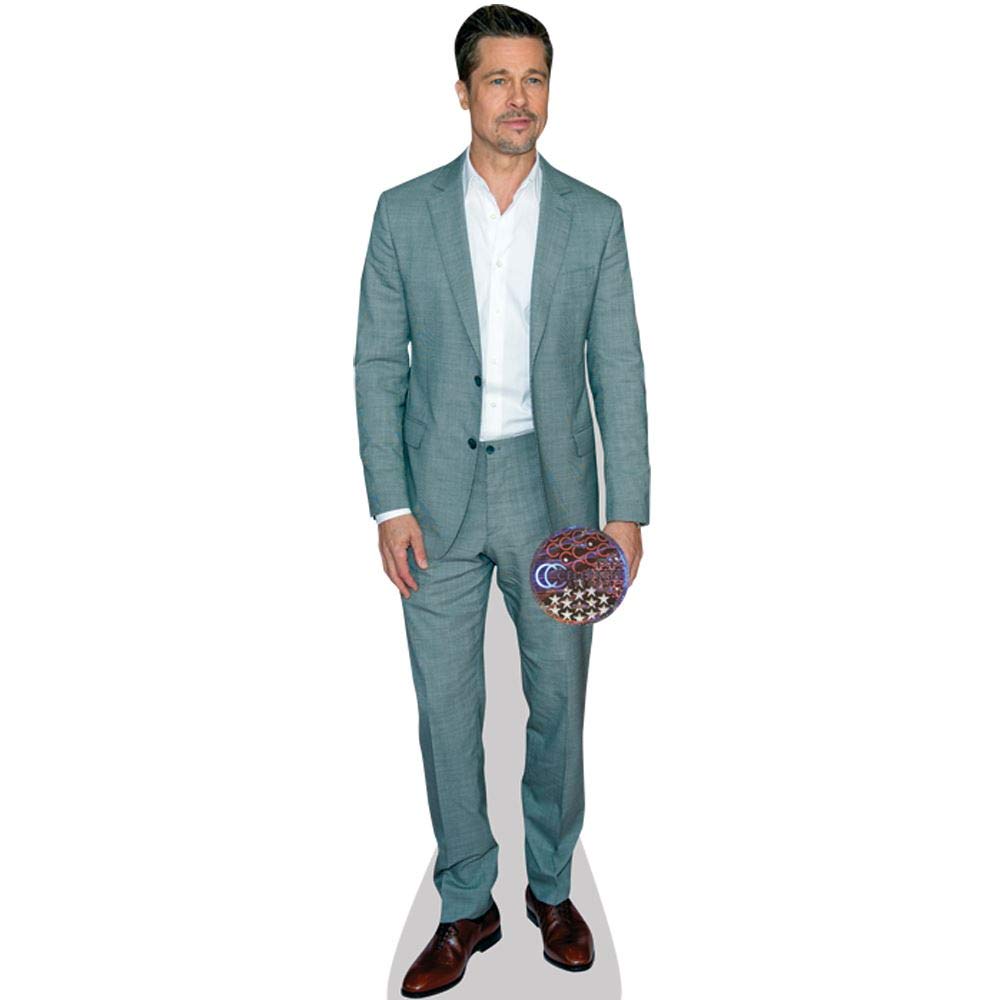 Celebrity Cutouts Mini Size Cutout Brad Pitt (Grey Suit)
