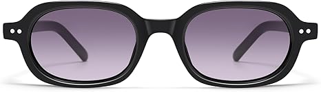 Retro Small Rectangle Sunglasses for Women Mens Trendy Rounded Square Sunnies AP3749