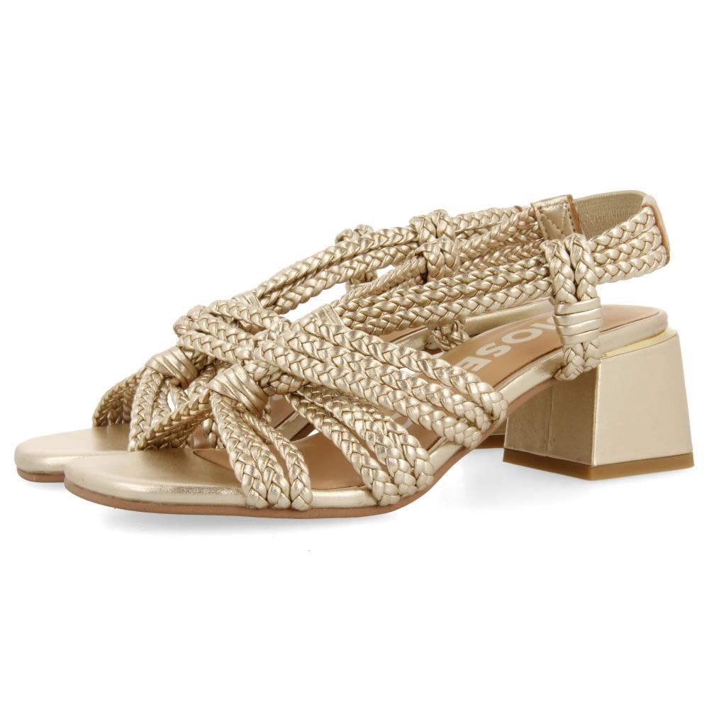 GIOSEPPO Maliq, Women's Sandal, Gold, 38 EU, gold, 6 UK