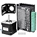 Longruner Tb6600 Schrittmotortreiber Nema 17 Stepper Motor Treiber für 3D Drucker/CNC Bipolar 1.7A/24V 42X40mm Körper 4-Führung & 32 Segmente 4A 40V 57/86 Stepper Motor Treiber LD09
