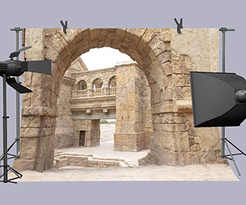 Fondo fotográfico Jerusalem antiguo 9x6 pies vinilo miniatura 3