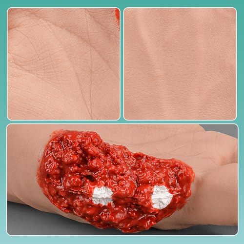 Image of Wound Packing Hand Trainer, Trauma Hand Kit for Stop the Bleeding Control Training, Hemorrhage Hand Training for Medical Education, Medium Skin