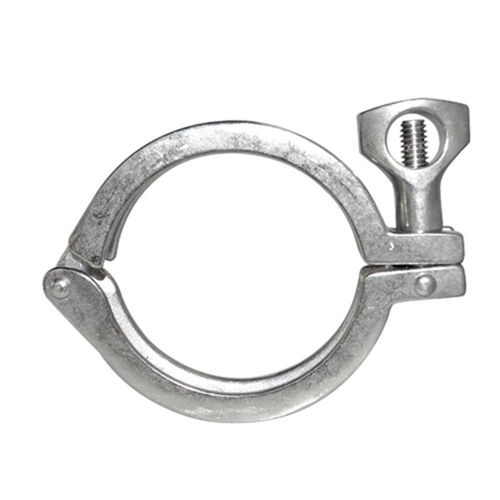 Stainless Steel 4" Tri Clamp Clover Sanitary Fits 115MM OD Ferrule Flange SUS SS 316