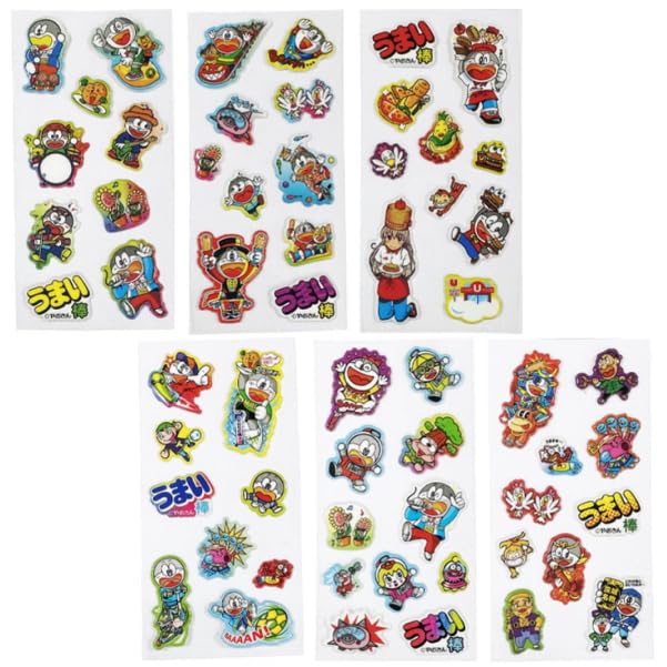 うまい棒　ビックリマンシール似顔絵２０枚＋20枚 うまい棒 ビックリマンシール似顔絵20枚＋20枚 うまい棒