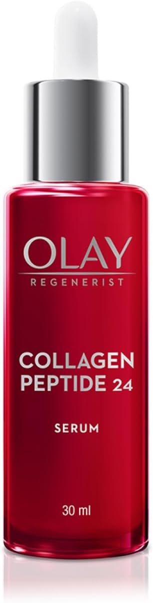 Face Serum | Clear and Even Skin | Fights Dullness and Provides Radiant Glow| Normal, Oily, Dry, Combination Skin | Paraben and Sulphate Free (30ml, Collagen Peptide 24)
