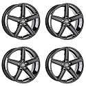 4x Oxigin Felgen Alufelgen 18 Concave 10,5x21 ET30 5x112 black kompatibel mit BMW M5