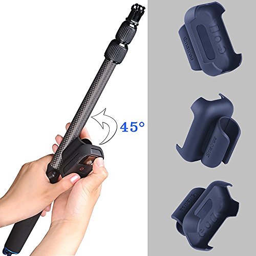 Smatree S2C Carbon Fiber Selfie Stick Compatible For Gopro Hero 11/10/9/8/7/6/5/4/3 Plus/3/2/1/Session Camera (Wifi Remote Controller Is Not Included) #TOP2