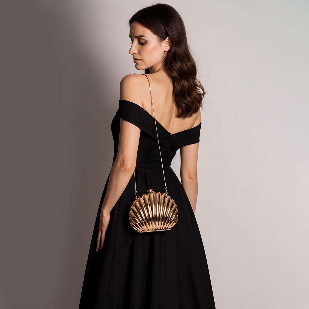 Women Sparkly Acrylic Clutch Unique Shape Acrylic Purse Metallic Handbag Fancy Evening Bags for Party Prom