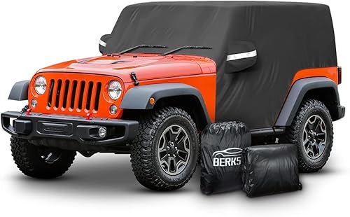 Funda impermeable para cabina de automóvil compatible con Jeep Wrangler todos los submodelos de 2 puertas 1987-2022 para todo tipo de clima, 6 disponible en Yaxa Guatemala