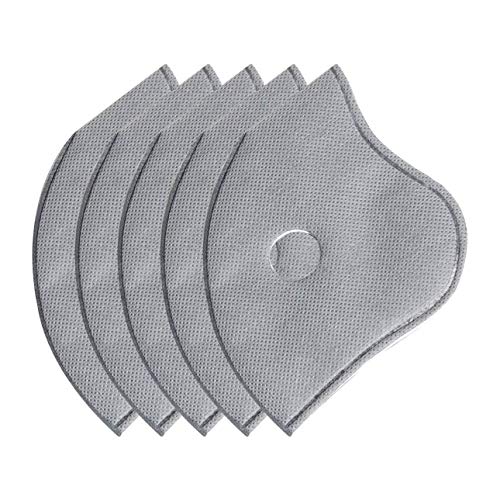 Mylujo Lot de 5 filtres de rechange pour filtre en maille ou néoprène Cover