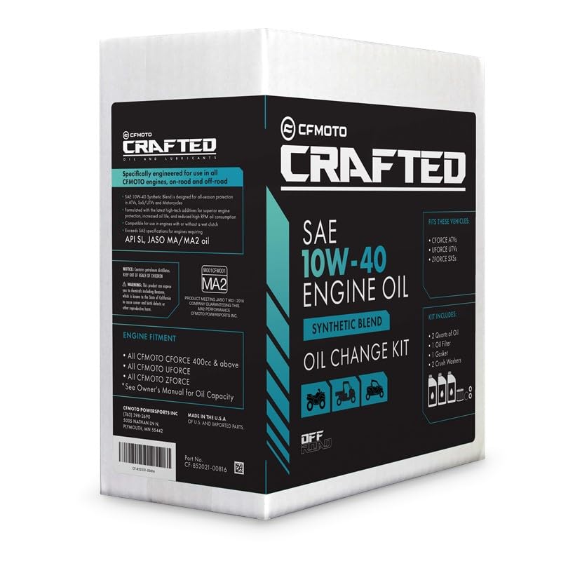 CF-Moto 2016-2025 Uforce/Zforce/Cforce Oil Change Kit CF-852021-00816