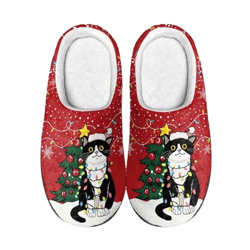 Pantoufles mignonnes pour femme idée cadeau de Noël et vacances