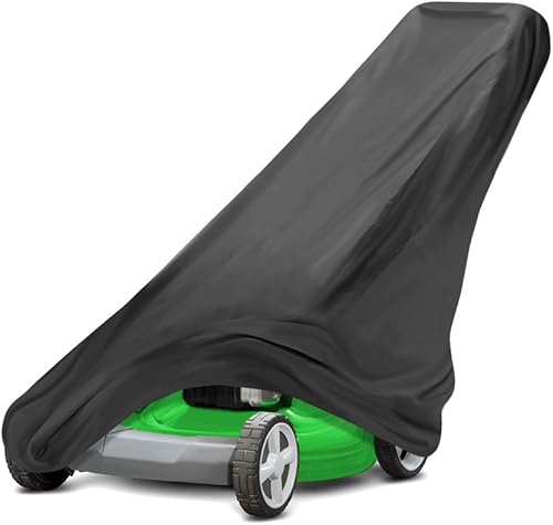 Lawn Mower Cover Waterproof Canvas All-Weather Protection Universal Fit