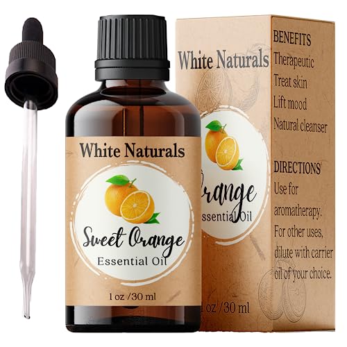 Sweet Orange Essential Oil 1 Oz Aromatherapy Orange Essential Oil For Diffuser, Soap, Bath Bombs, Candles, And More! #TOP30