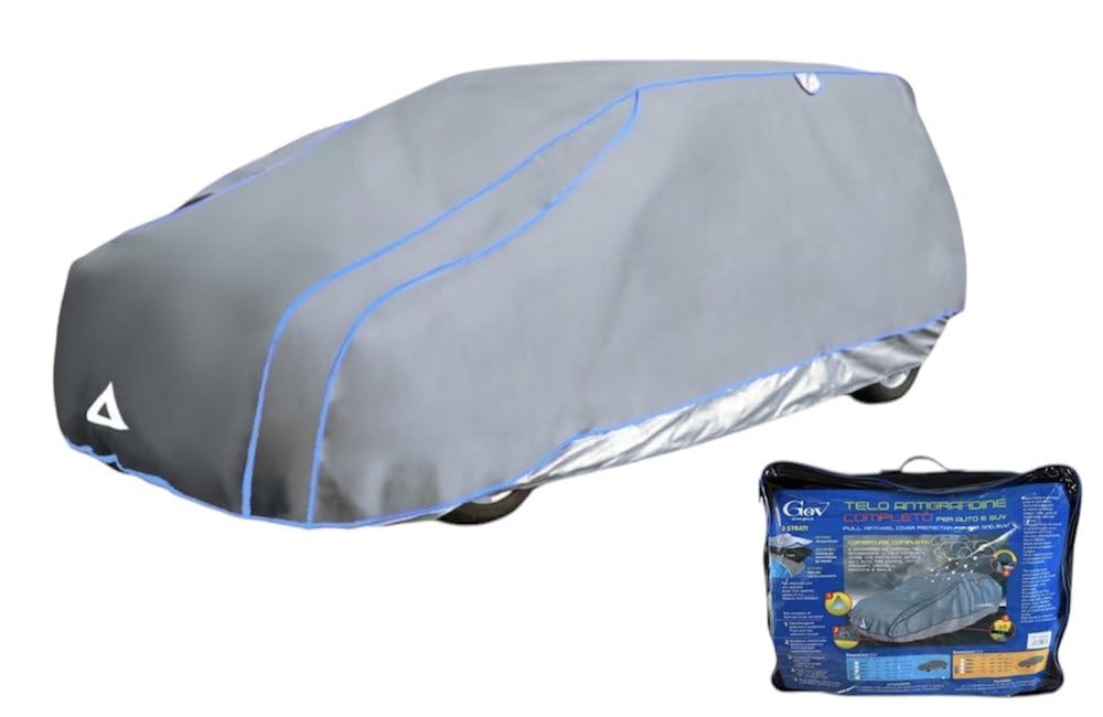 Telo Antigrandine Per Auto - Standard S, Copertura Impermeabile Con Imbottitura EVA, Protezione UV